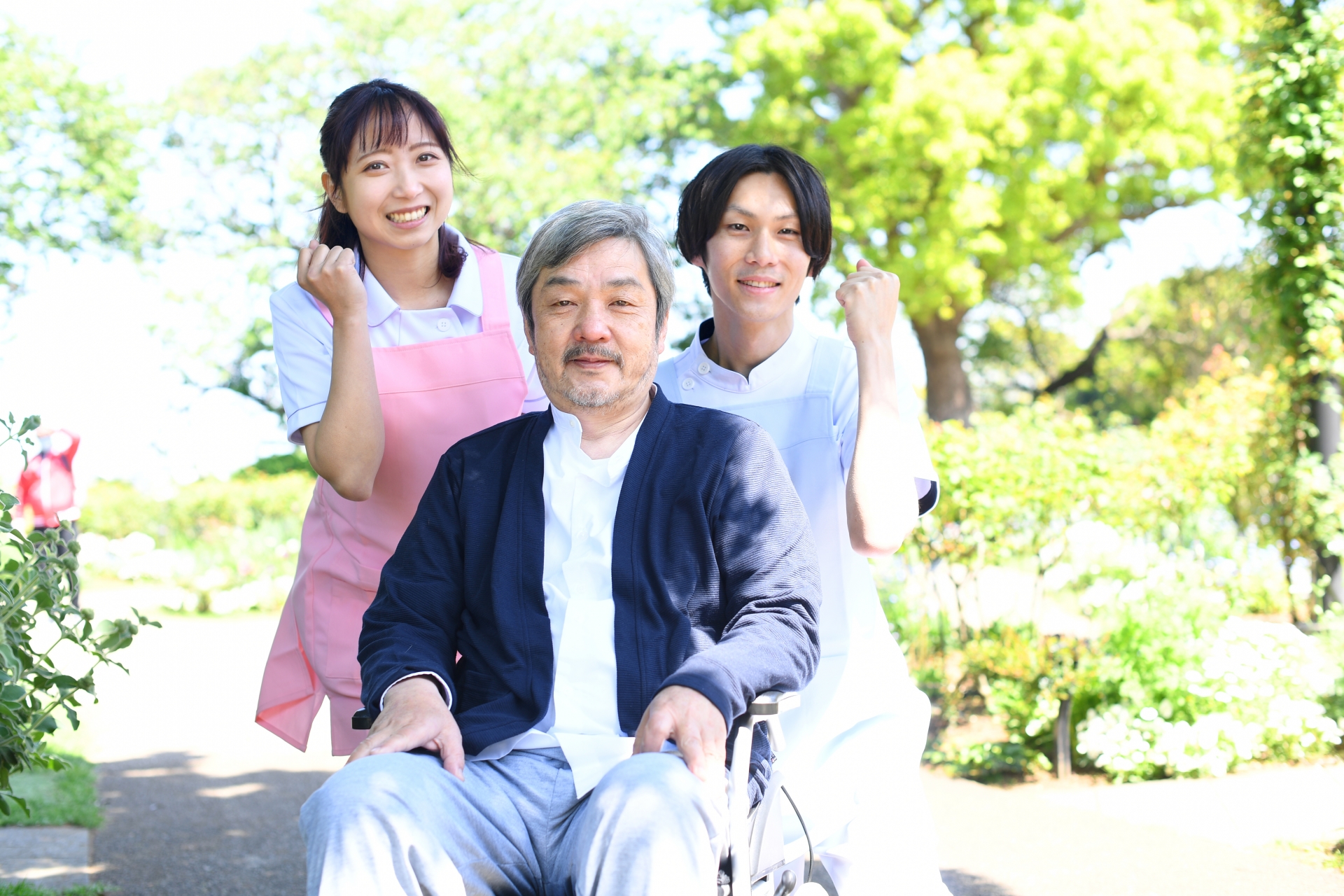 正社員のお仕事♪週休2日！ブランクOKの介護スタッフ　（徳島市）　ID:4469